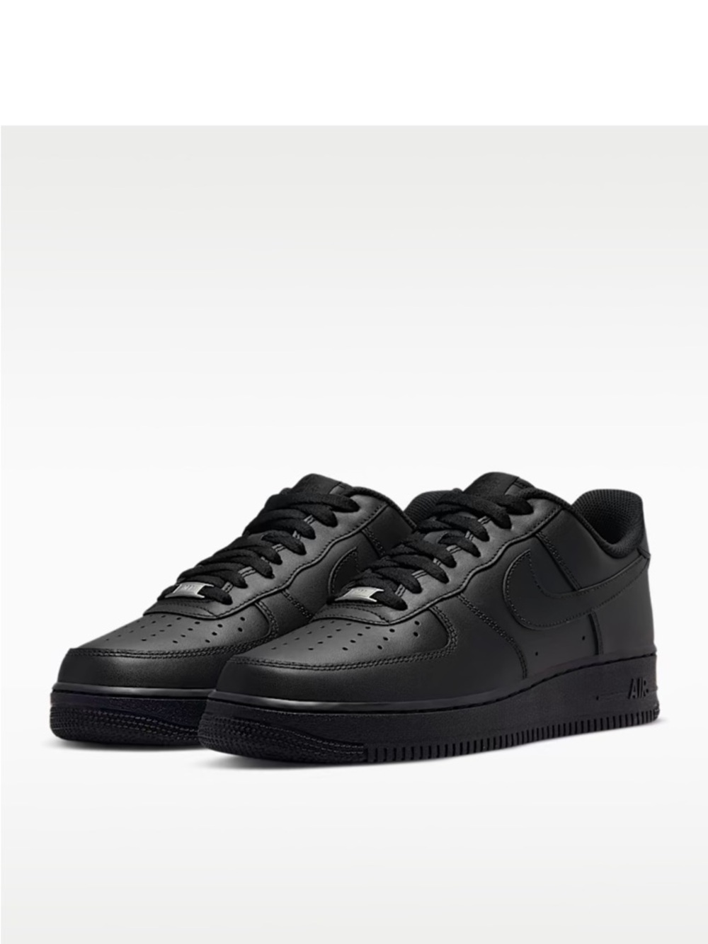 Nike Air Force 1 Low Men’s Sneakers - Black